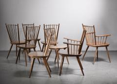 Albert Haberer Set of 8 Albert Haberer chairs - 4739109
