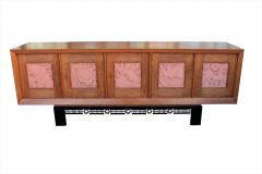 Albert Lucien Guenot Sideboard with terracotta bas reliefs - 956656