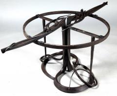 Albert Paley Large Bespoken Sculpted Steel Table with Slate Top Albert Paley - 3436247