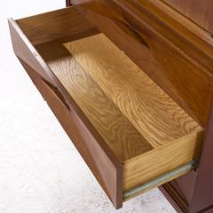 Albert Parvin Albert Parvin Style Mid Century Walnut Highboy Dresser - 4094534