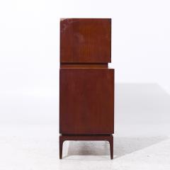 Albert Parvin Albert Parvin Style Mid Century Walnut Highboy Dresser - 4094537