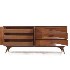 Albert Parvin This lowboy measures 74 wide x 19 deep x 31 5 inches high - 3838625