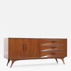 Albert Parvin This lowboy measures 74 wide x 19 deep x 31 5 inches high - 3848598