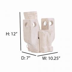 Albert Tormos A French Brutalist stone figural lamp by Albert Tormos C 1960  - 4137205