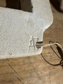 Albert Tormos A French Brutalist stone figural lamp by Albert Tormos C 1960  - 4137208
