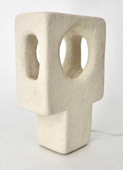 Albert Tormos Albert Tormos Carved French Limestone Table Lamp - 659486