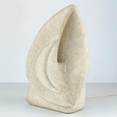Albert Tormos Albert Tormos Carved Limestone Table Lamp - 2958157