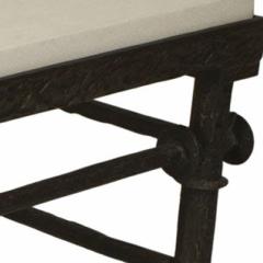Alberto Diego Giacometti French Modern Patinated Bronze and Limestone Coffee Table - 2792828