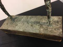 Alberto Diego Giacometti Giacometti Inspired Brutalist Fencer Sculpture - 530070