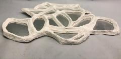 Alberto Diego Giacometti Large French Hand Made Surrealist Plaster Mirror Giacometti for JM Frank - 2372337