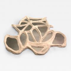 Alberto Diego Giacometti Large French Hand Made Surrealist Plaster Mirror Giacometti for JM Frank - 2383124