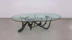 Alberto Diego Giacometti Large and Heavy Bronze Tree Birds Coffee Table in the Manner of Giacometti - 549936