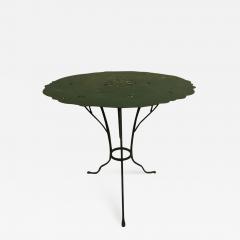 Alberto Diego Giacometti Pair of French Mid Century Wrought Iron Side Tables in the Style of Giacometti - 1832990