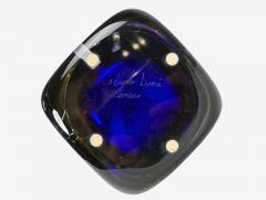 Alberto Don Table Lamps Blue Murano Glass Italy 1995 - 4583016