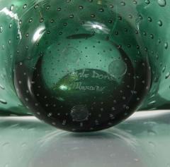 Alberto Dona Alberto Don Murano Green Bullicante and Aventurina Glass Dish 1970s 2 - 3166615