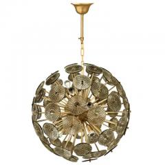 Alberto Dona Alberto Dona Inspired Custom Textured Murano Glass Disc Chandelier 2023 - 4126658