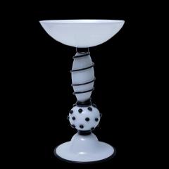 Alberto Dona Black and white Murano cup vase - 4100382