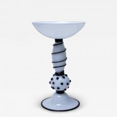 Alberto Dona Black and white Murano cup vase - 4101797