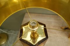 Alberto Dona PaIr of Italian Gold Murano Mercury Glass Table Lamps Signed by Alberto Dona - 912418