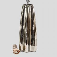 Alberto Dona Pair of Fluted mirrored Murano Glass Table Lamps by Alberto Don  - 4687245