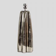 Alberto Dona Pair of Fluted mirrored Murano Glass Table Lamps by Alberto Don  - 4687250