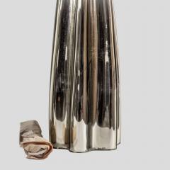 Alberto Dona Pair of Fluted mirrored Murano Glass Table Lamps by Alberto Don  - 4687253