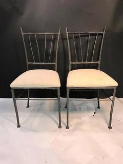 Alberto Giacometti Exceptional Suite of Four Sculptural Iron Chairs in the manner of Giacometti - 438055