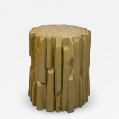 Alberto Giacometti MODERNIST ABSTRACT FACETED PLASTER TABLE IN THE MANNER OF GIACOMETTI - 1913203