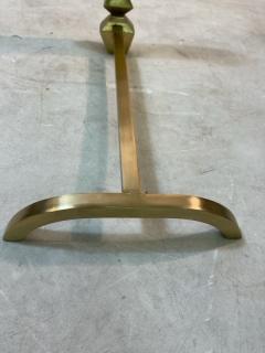 Alberto Giacometti MODERNIST BRASS ANDIRONS IN THE MANNER OF ALBERTO GIACOMETTI - 2257712