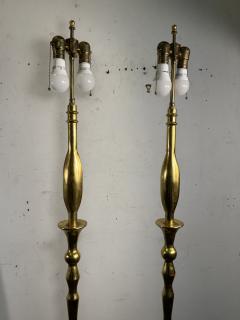 Alberto Giacometti PAIR OF GOLDLEAF METAL AFTER ALBERTO GIACOMETTI POMME DE PIN FLOOR LAMPS - 4251392
