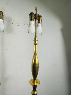 Alberto Giacometti PAIR OF GOLDLEAF METAL AFTER ALBERTO GIACOMETTI POMME DE PIN FLOOR LAMPS - 4251397