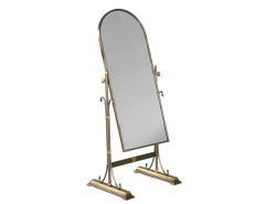 Alberto Orlandi Vintage Italian Brass and Metal Cheval Mirror by Alberto Orlandi - 4426020