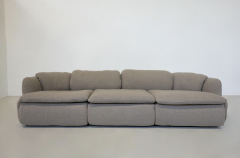 Alberto Rosselli Confidential Seating Set by Alberto Rosselli for Saporiti Beige Boucle Fabric - 3399692