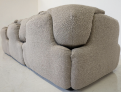 Alberto Rosselli Confidential Seating Set by Alberto Rosselli for Saporiti Beige Boucle Fabric - 3399693