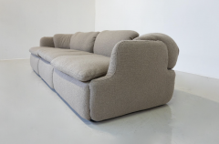 Alberto Rosselli Confidential Seating Set by Alberto Rosselli for Saporiti Beige Boucle Fabric - 3399694