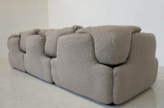Alberto Rosselli Confidential Seating Set by Alberto Rosselli for Saporiti Beige Boucle Fabric - 3399697