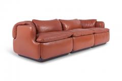 Alberto Rosselli Saporiti Confidential Leather Sofa by Alberto Rosselli - 669427