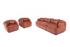 Alberto Rosselli Saporiti Confidential Leather Sofa by Alberto Rosselli - 669429