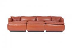 Alberto Rosselli Saporiti Confidential Leather Sofa by Alberto Rosselli - 669431