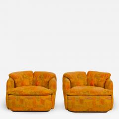 Alberto Rosselli Two armchairs part of the Confidential living room set by Alberto Rosselli - 1758446