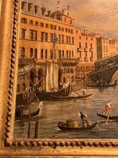 Alberto Terrini MAGNIFICIENT 19TH CENTURY PAINTING OF VENICE BY ALBERTO TERRINI - 2925270