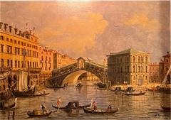 Alberto Terrini MAGNIFICIENT 19TH CENTURY PAINTING OF VENICE BY ALBERTO TERRINI - 2927944