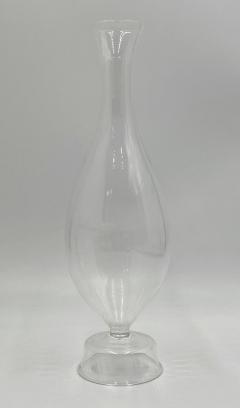 Aldo Cibic Aldo Cibic for Paola C PIMS Signed Italian Blown Glass Bottle Vase - 4722086