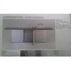 Aldo Frigerio Vulcan by Aldo Frigerio Milan Italy Modernist Cocktail Bar or Credenza - 4488963