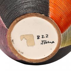 Aldo Londi 1950s Aldo Londi for Bitossi Raymor Ceramic Vase Signed - 4451588