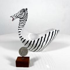 Aldo Londi 1960s Fun Zebra Bowl Art Pottery Dish by Aldo Londi Bitossi Italy - 3105274