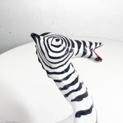 Aldo Londi 1960s Fun Zebra Bowl Art Pottery Dish by Aldo Londi Bitossi Italy - 3105278