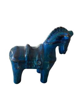 Aldo Londi 1970s Studio pottery ceramic horse by Aldo Londi for Bistosi - 4694763