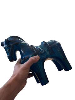 Aldo Londi 1970s Studio pottery ceramic horse by Aldo Londi for Bistosi - 4694767