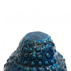 Aldo Londi Aldo Londi Bitossi Buddha Bust Ceramic Blue Gold Rosenthal Netter Signed - 2938080